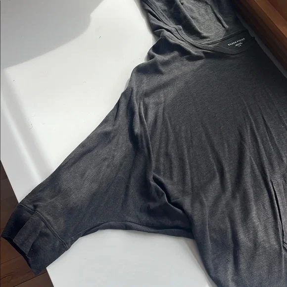 Eileen Fisher Gray Hooded Top - Picture 5 of 5